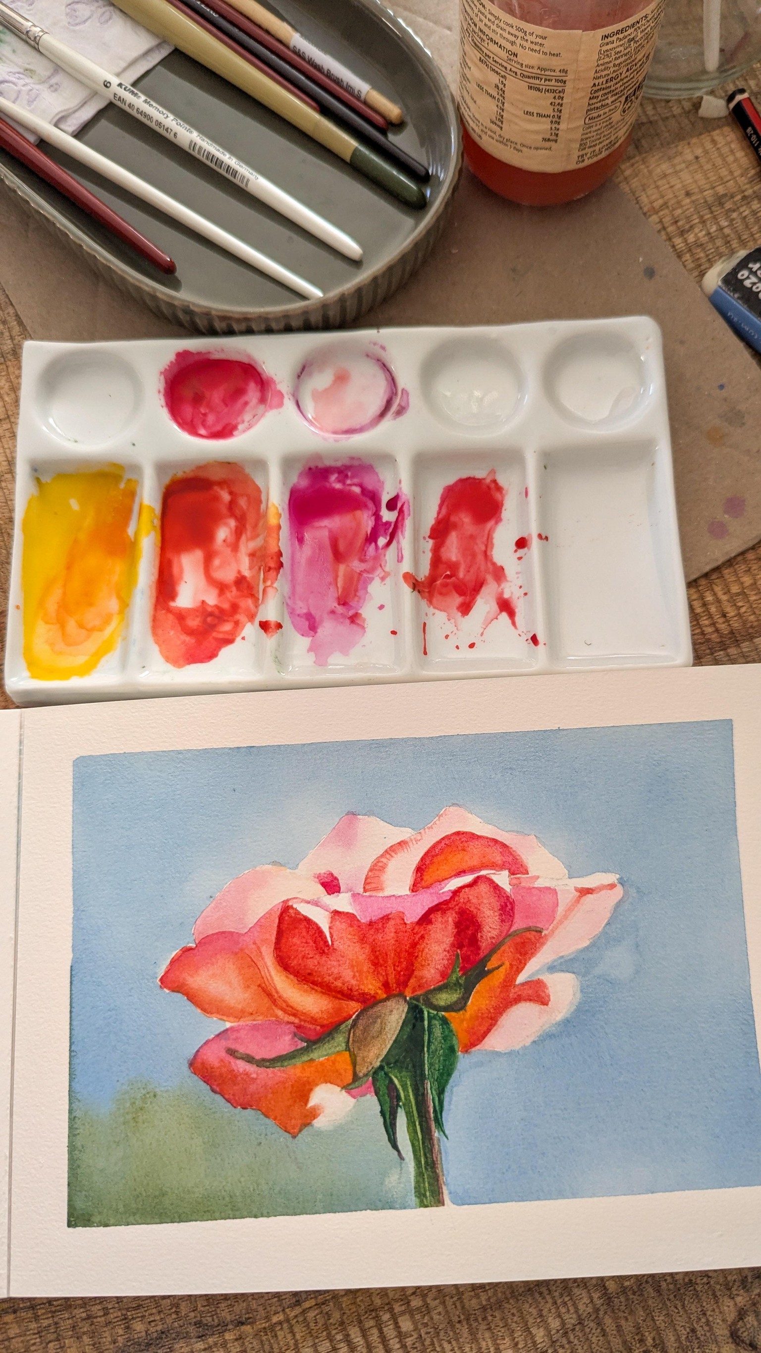 Pink rose - image 1 - student project