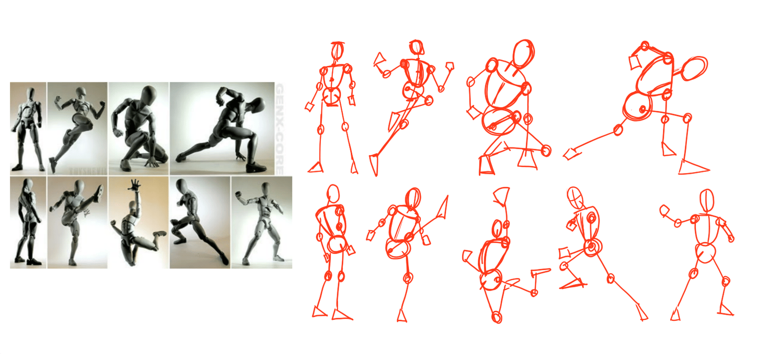 Practice DYNAMIC ACTION for Comics - image 1 - student project