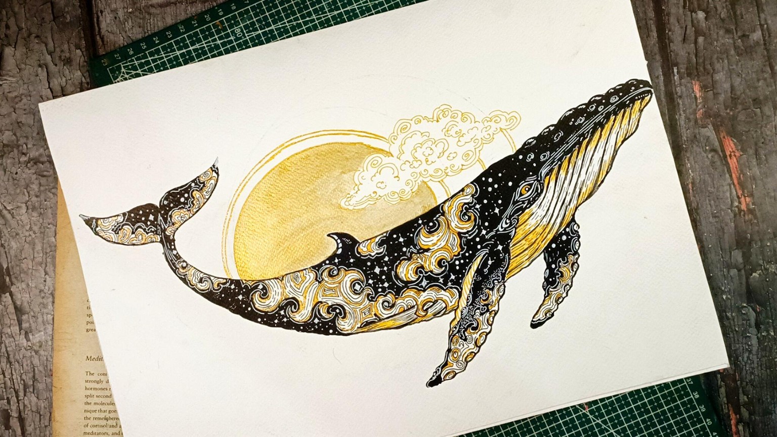 Celestial Whales - image 1 - student project