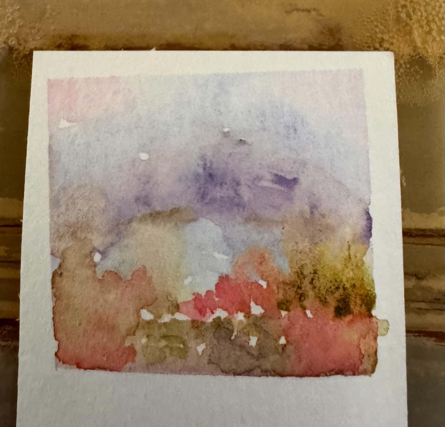 Loose Watercolor Landscape - image 2 - student project