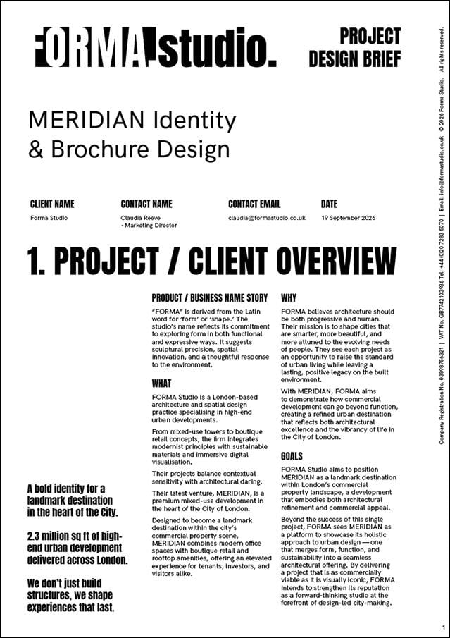 Design Brief Examples - image 3 - student project