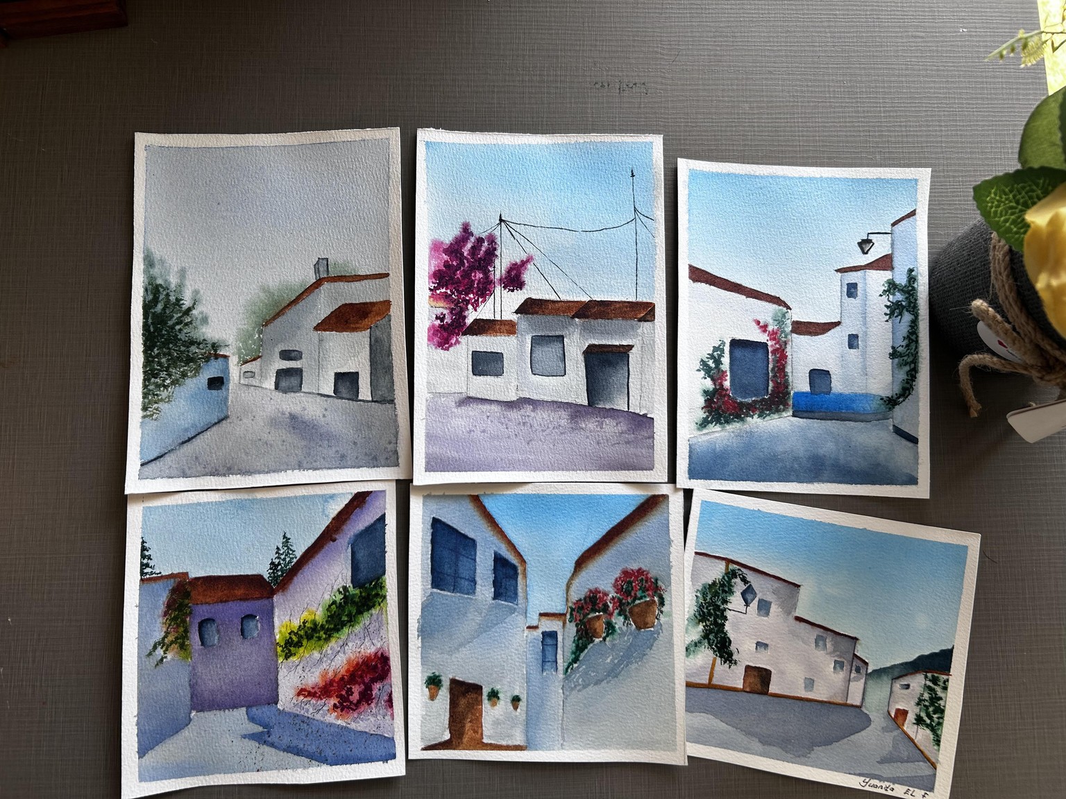 Expressive Cityscapes in Watercolor - image 2 - student project