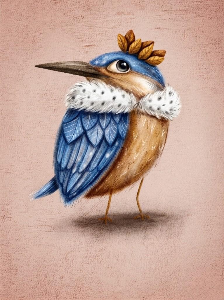 Style and Grace of His Majesty Kingfisher - image 1 - student project