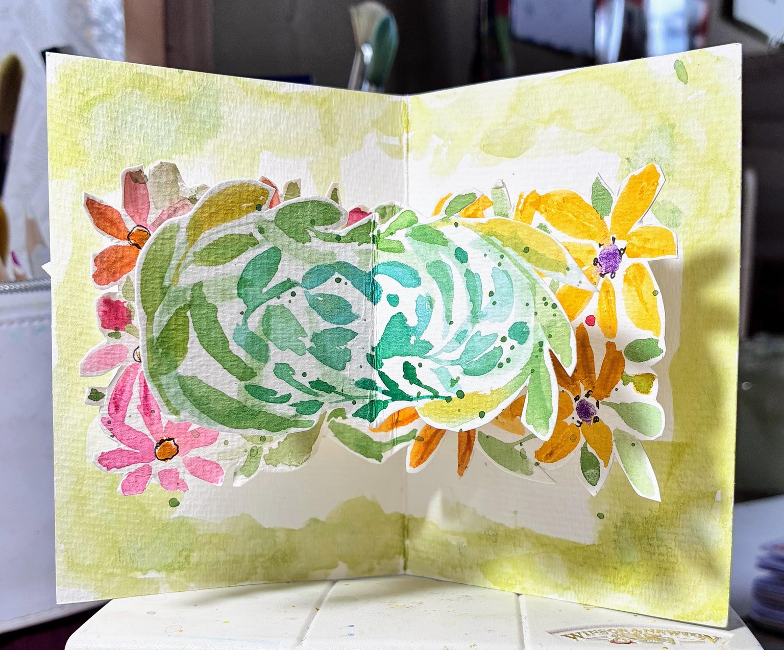 Wildflower pop-up cards - image 8 - student project