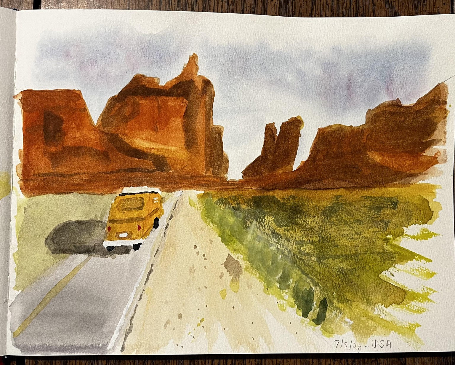 Around the world in watercolor - image 12 - student project