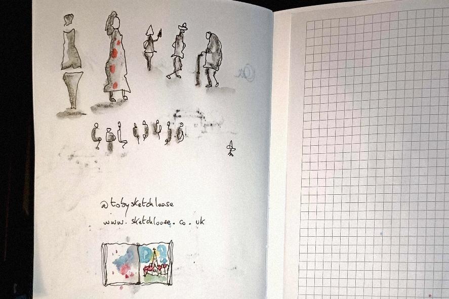 Croquis faciles à l'encre - image 2 - student project