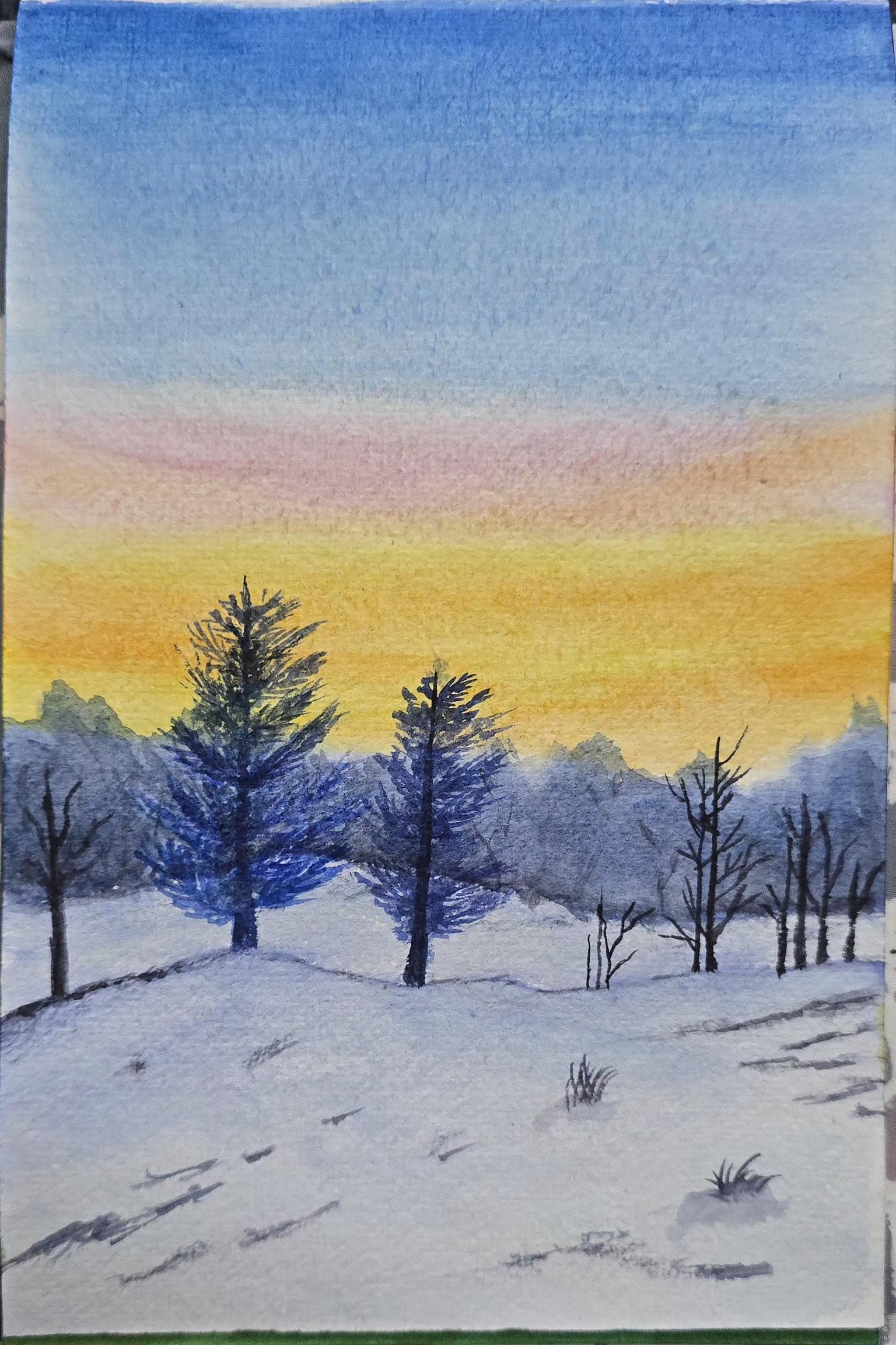 30 days of Unwinding with watercolour - image 23 - student project