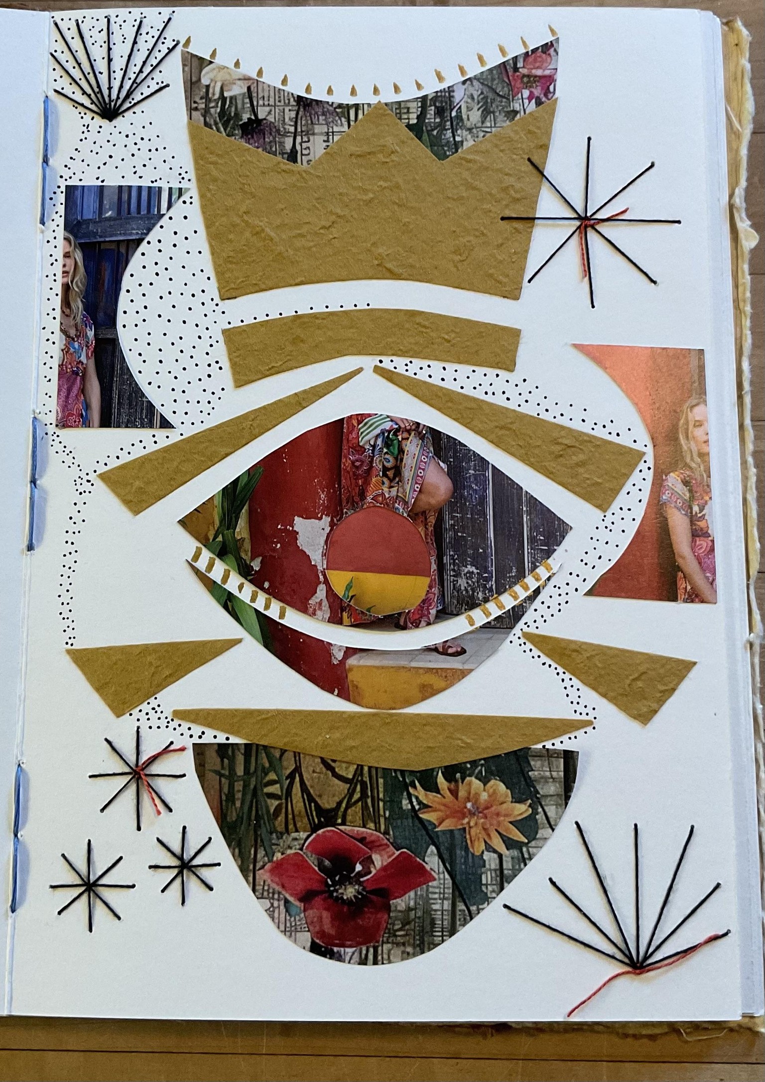 Collage and Stitch - image 1 - student project