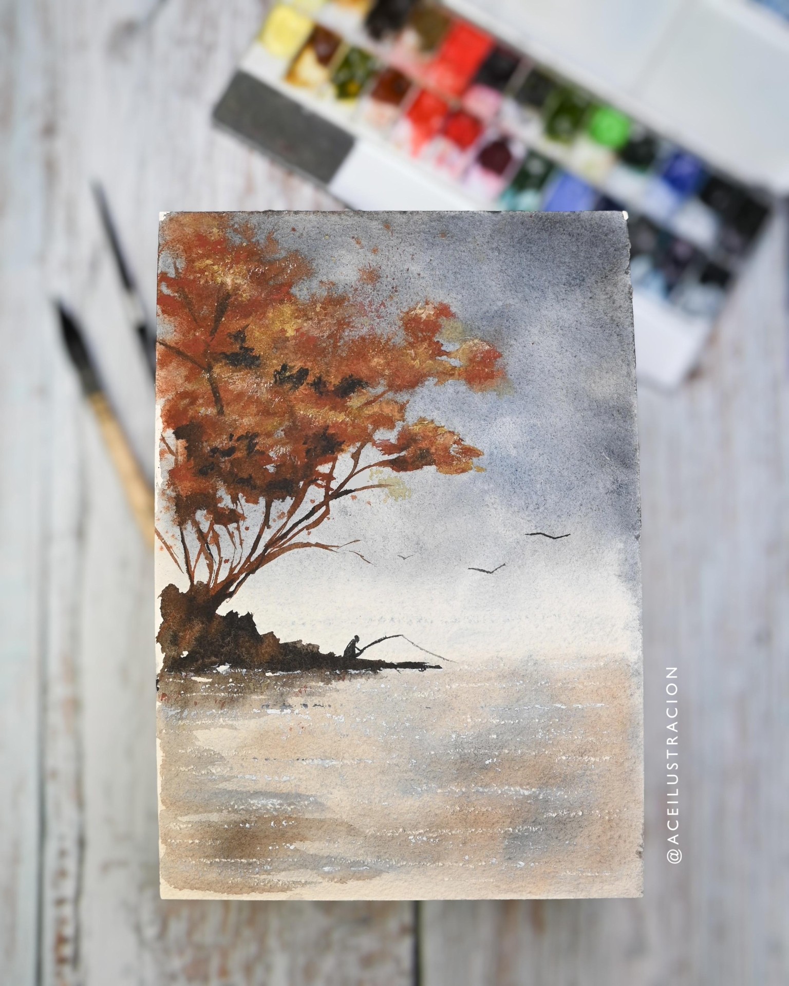 The lonely fisherman - image 4 - student project