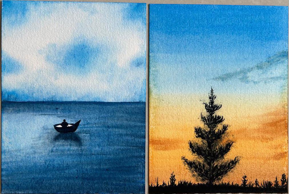 30 days of unwinding with watercolor challenge - image 11 - student project