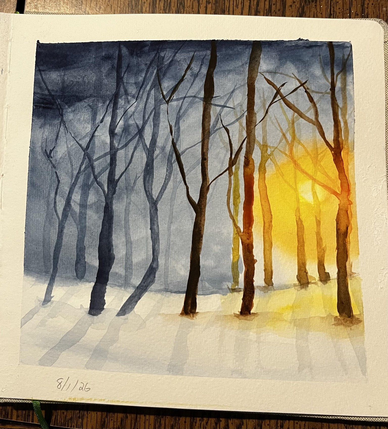 Seasons in watercolor - image 15 - student project