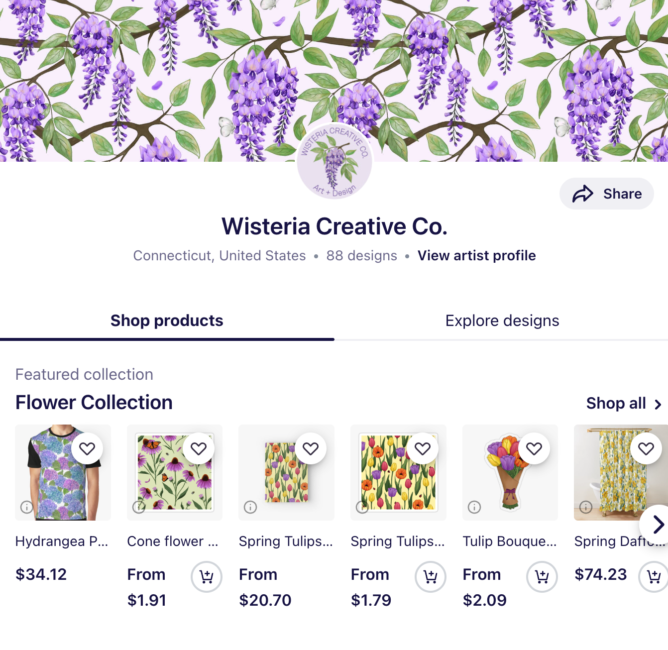RedBubble Shop - image 1 - student project
