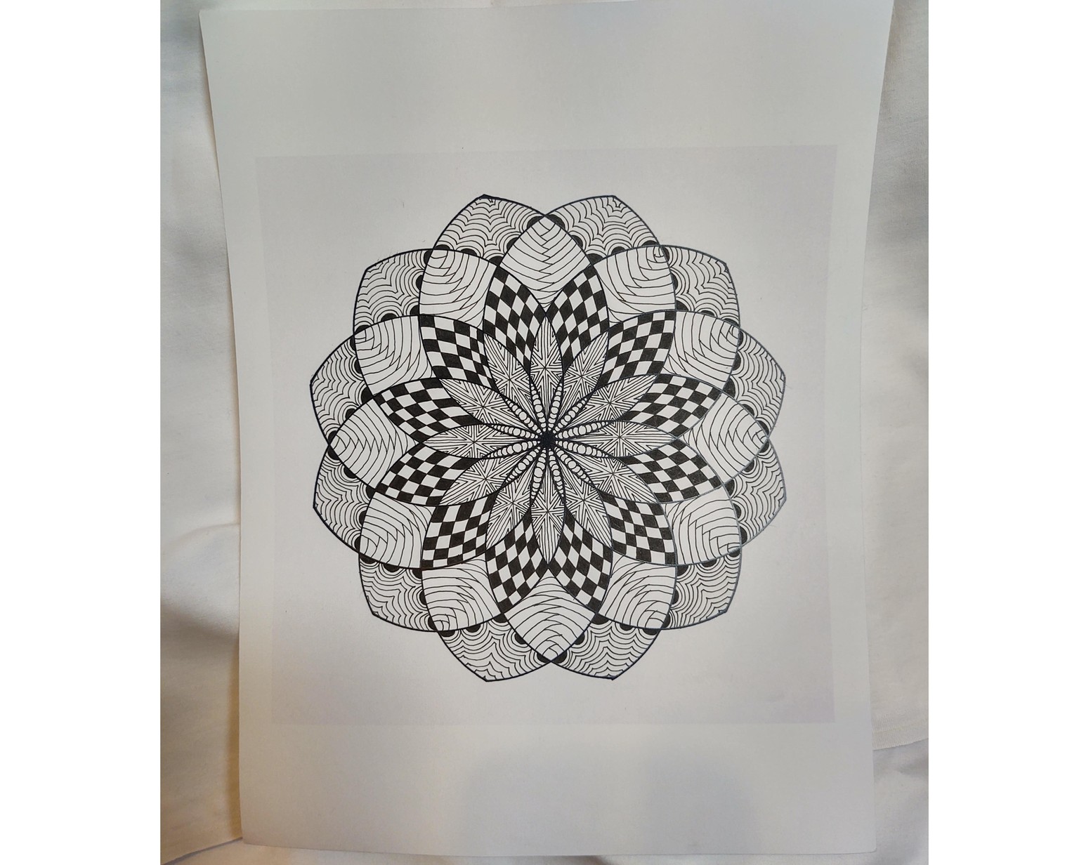 Zentangle Inspired Mandalas - image 5 - student project