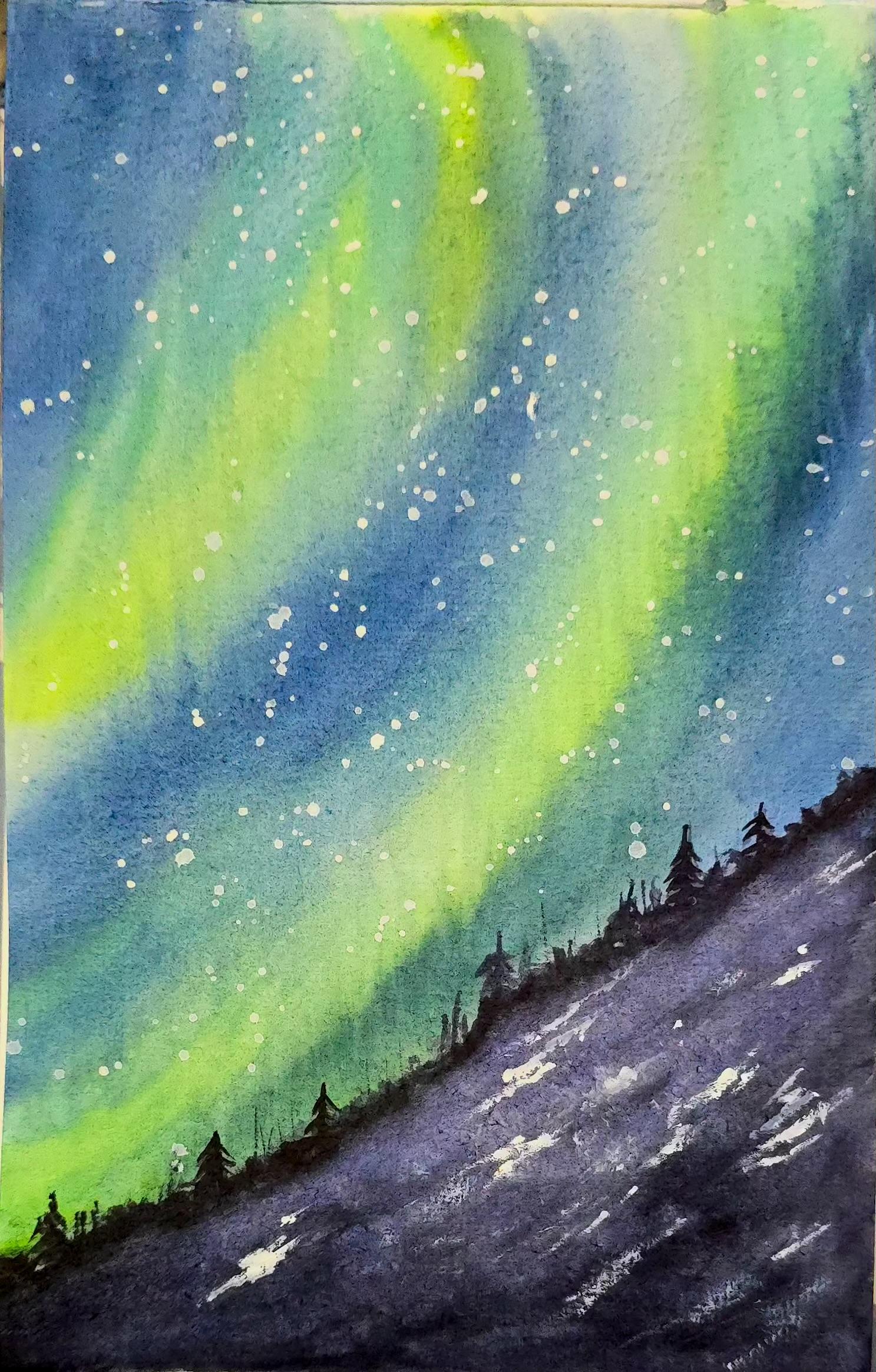 30 days of Unwinding with watercolour - image 27 - student project