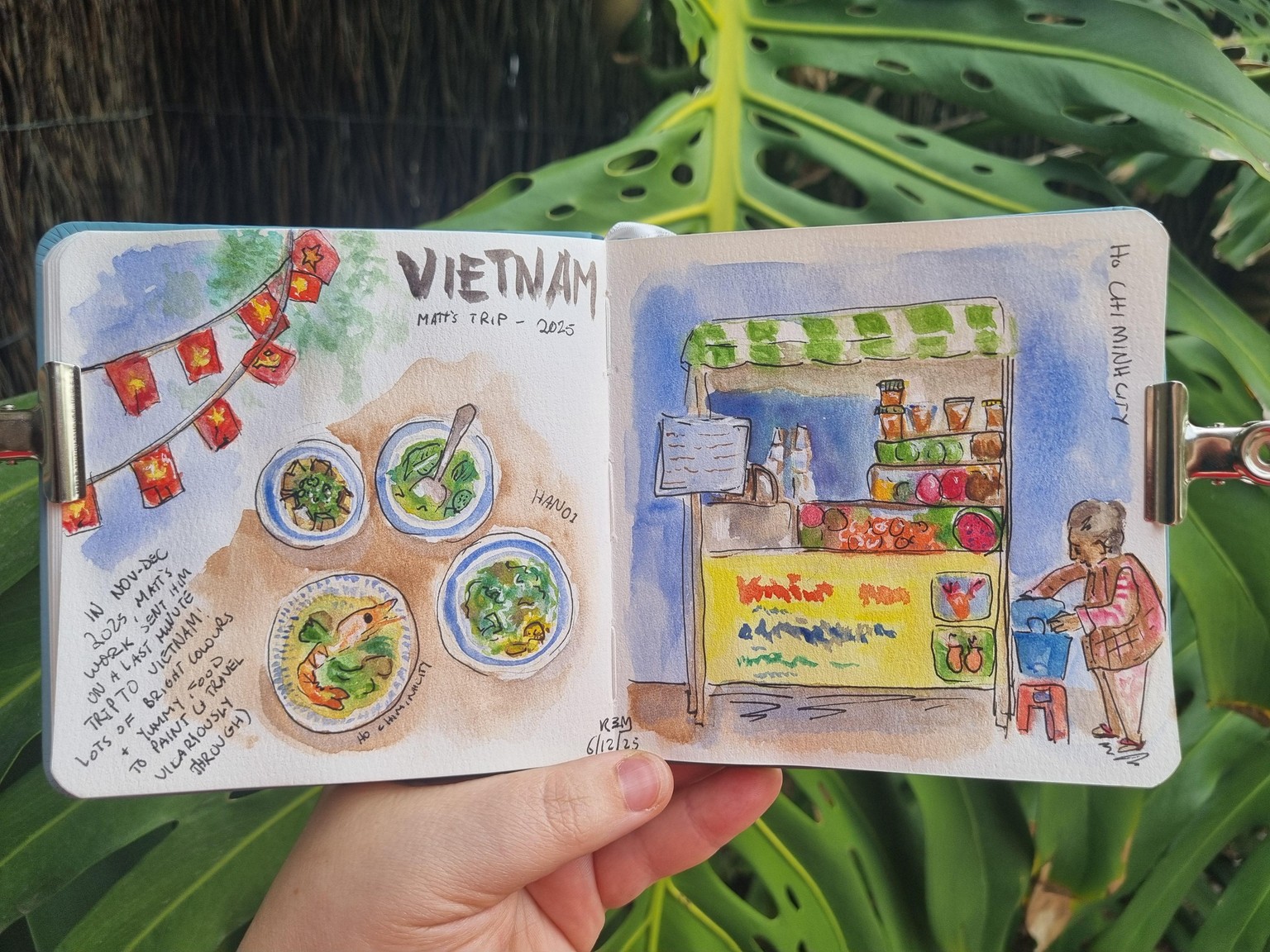 Vietnam Travel Sketch - image 1 - student project