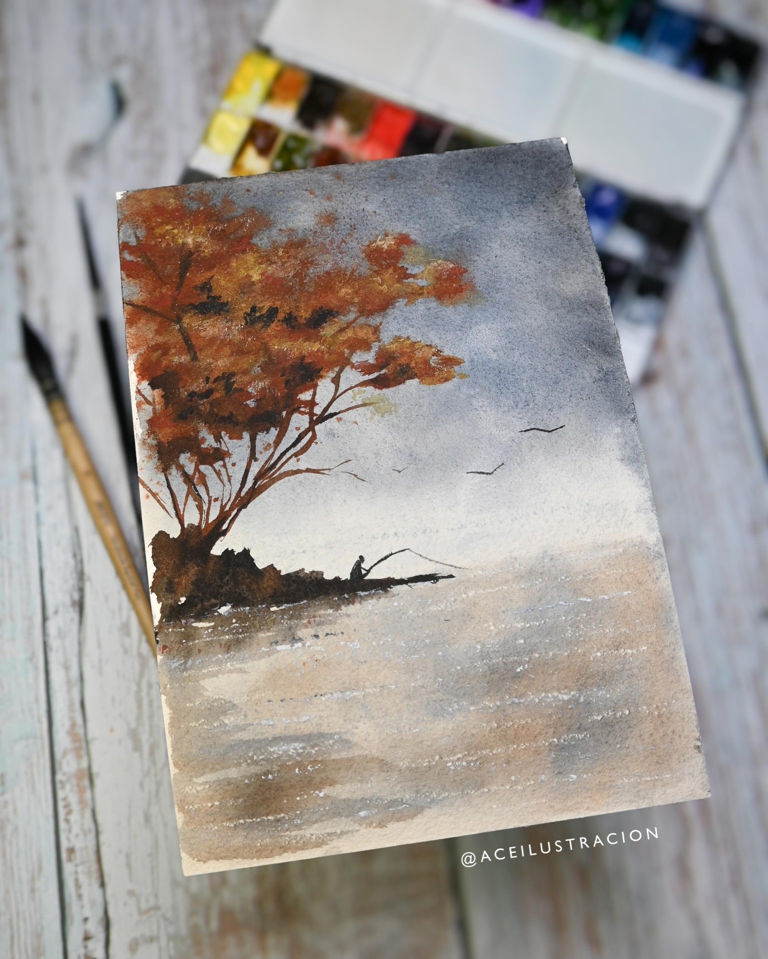 The lonely fisherman - image 3 - student project