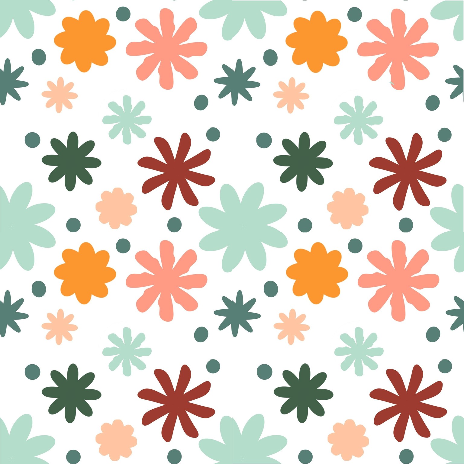 Floral Pattern - image 1 - student project