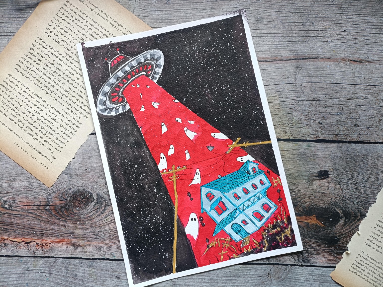 Surreal Cosmic Houses - image 5 - student project