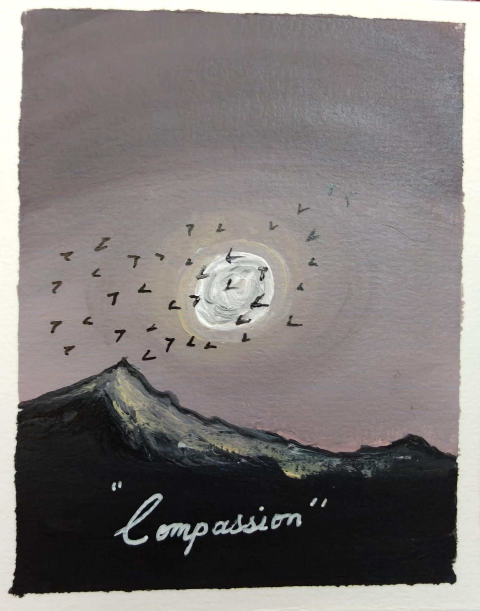 30 Days Acrylic Landscape Challenge :  Day 1 - image 23 - student project