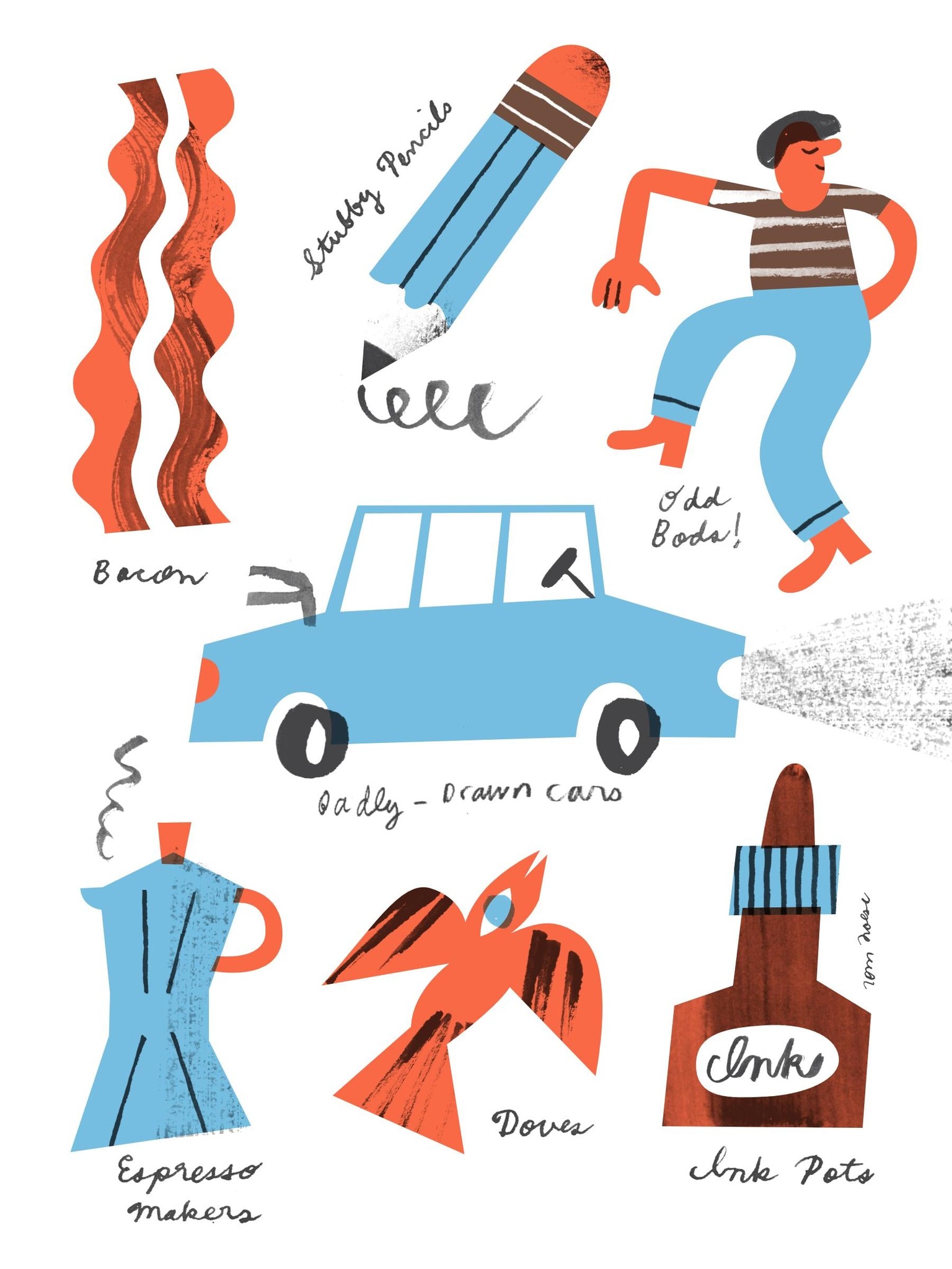 My favourite things … TO DRAW! - image 1 - student project