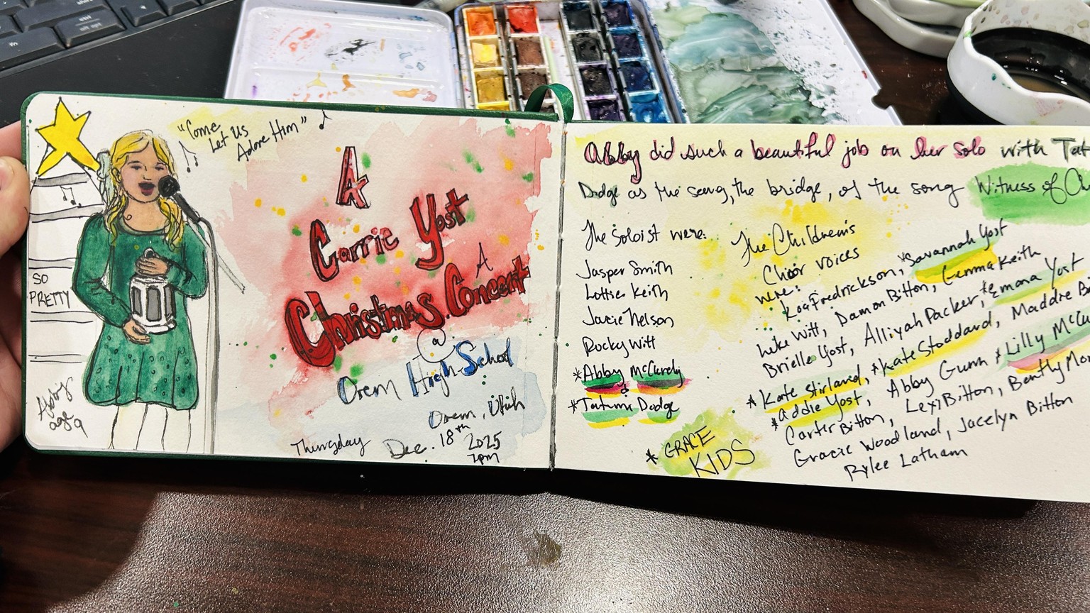 Love Watercolor Journaling. . . . I'll never journal the old way again. - image 9 - student project