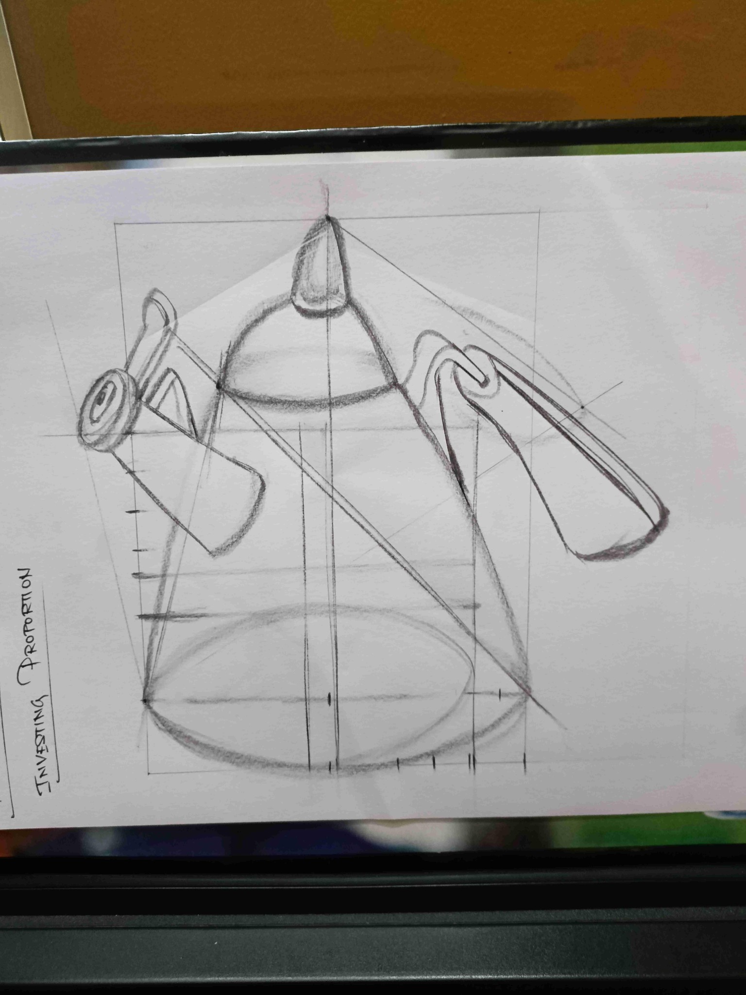 Measuring & Proportion Project - My Drawings From The Class - image 14 - student project