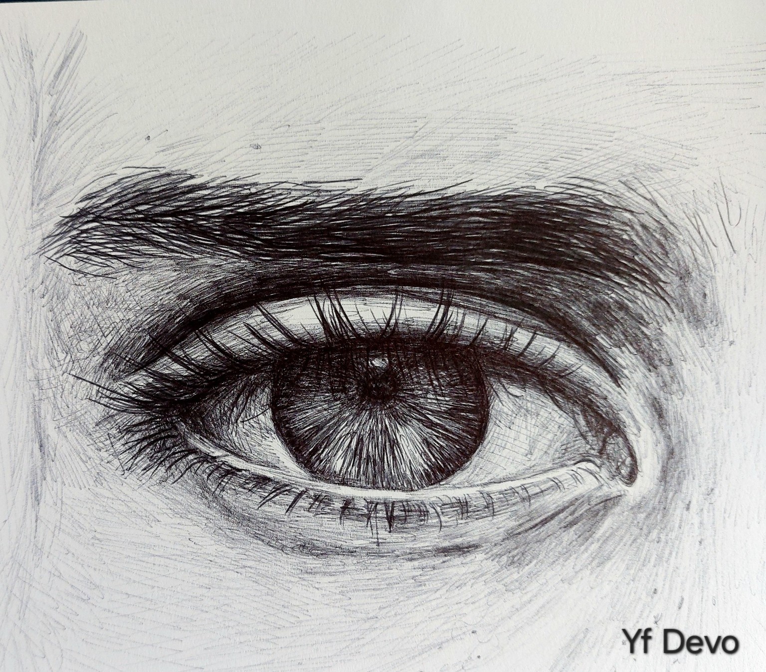 Eye study with Tanja Jensen - image 1 - student project