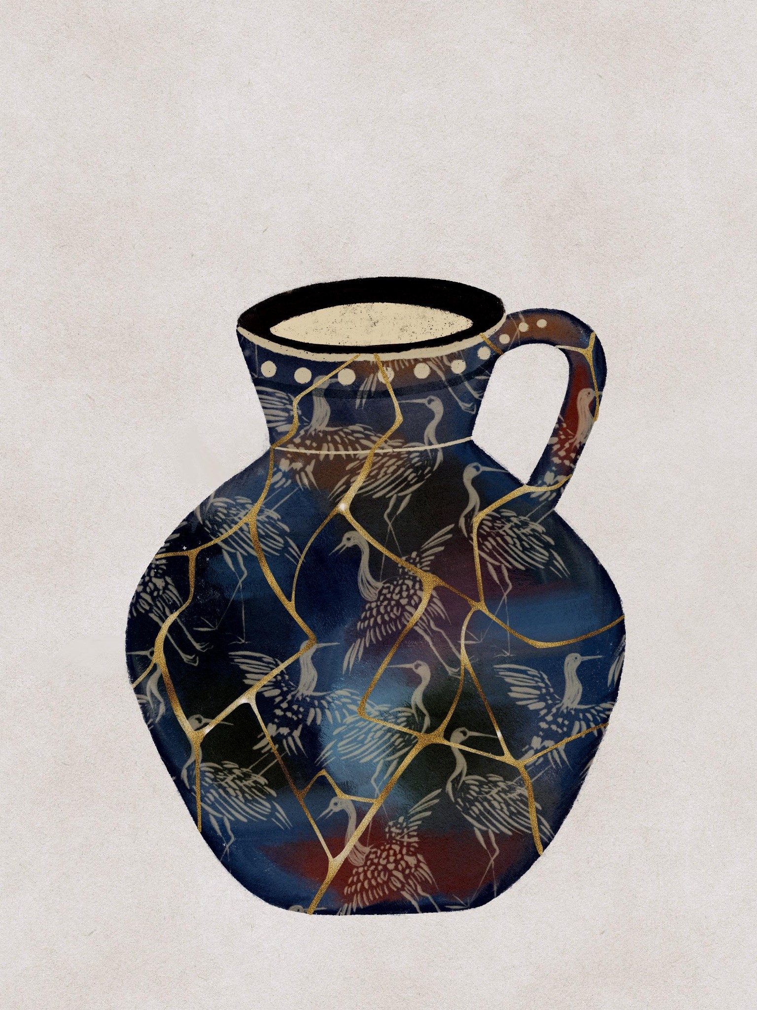 Painting with gold - image 1 - student project