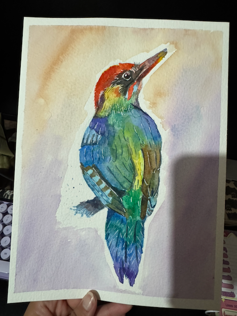 Colorful Woodpecker - image 1 - student project