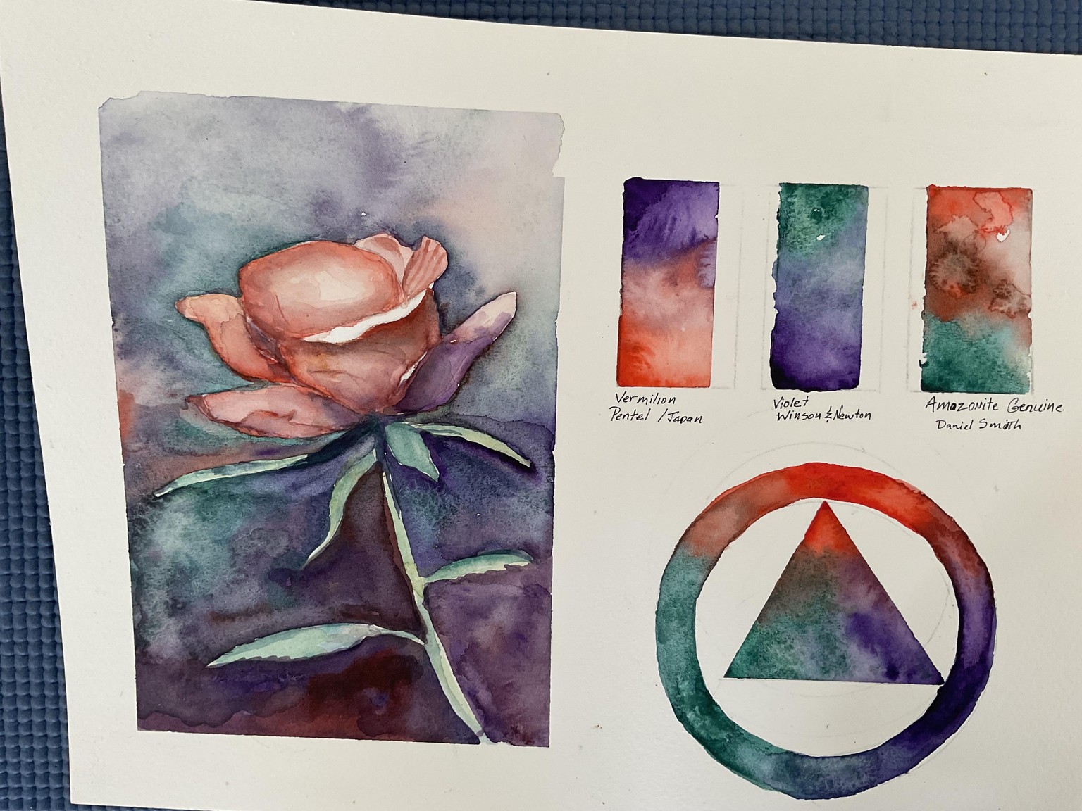 Color Theory , Rose - image 2 - student project