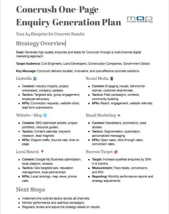 Strategy Document for Concrush - image 1 - student project