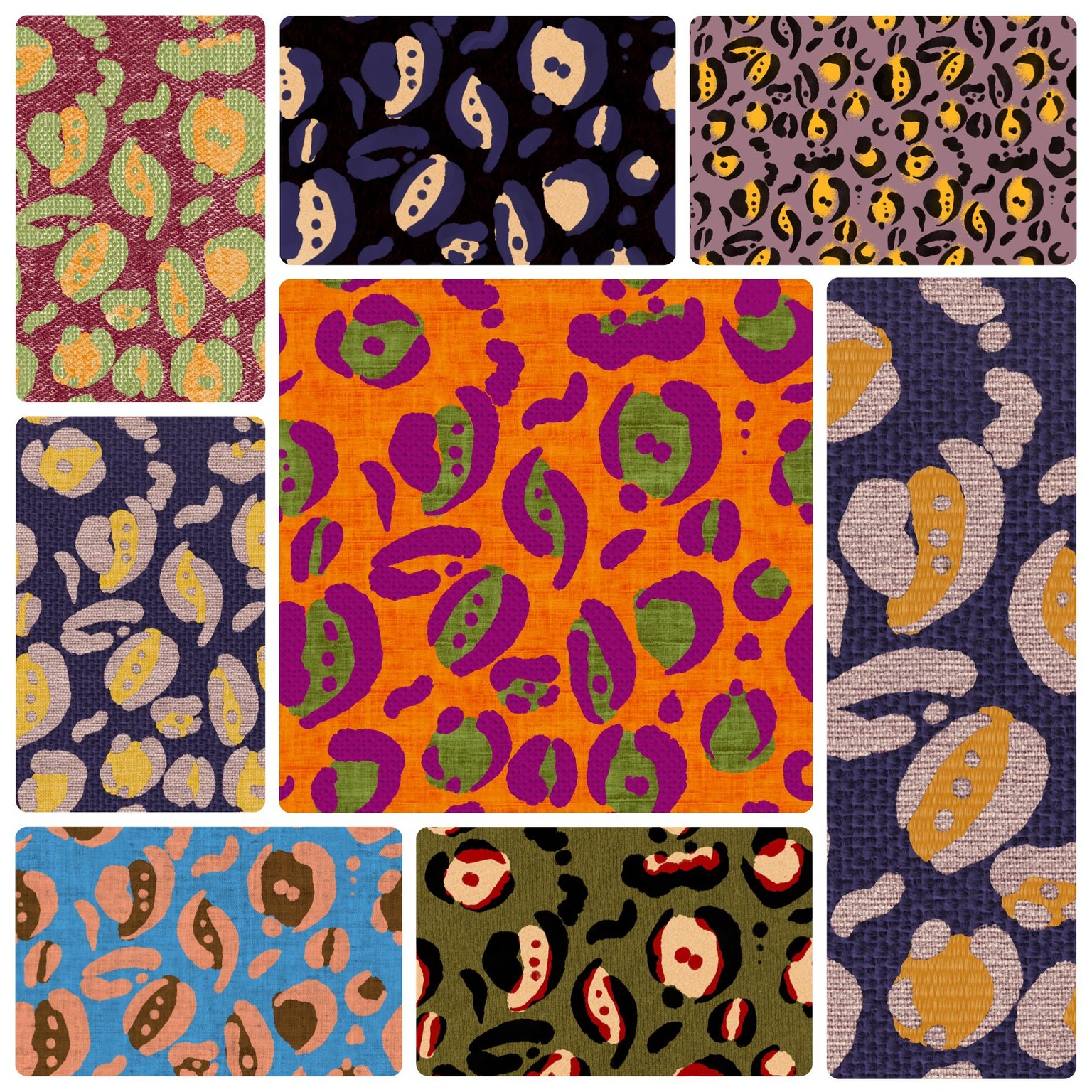 Variations of leopard spots - image 2 - student project
