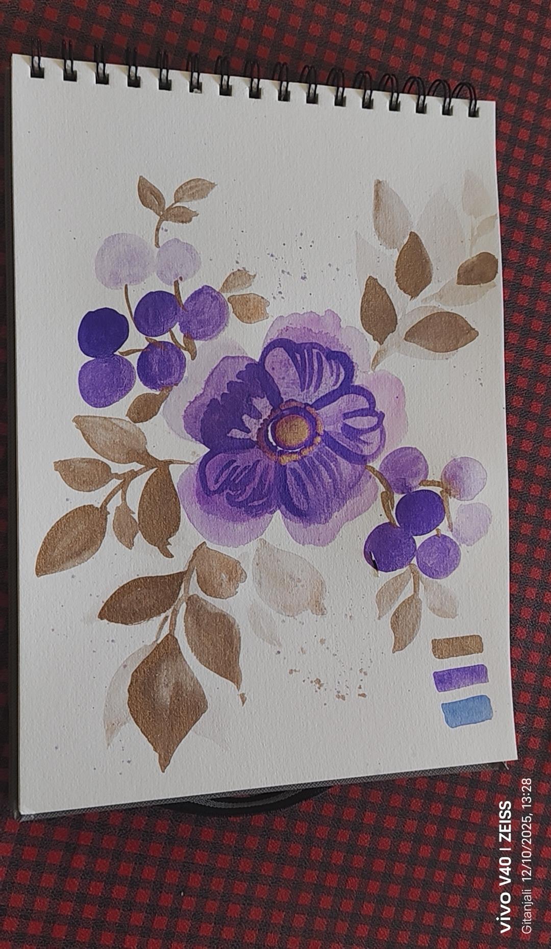 Metallic flowers - image 3 - student project