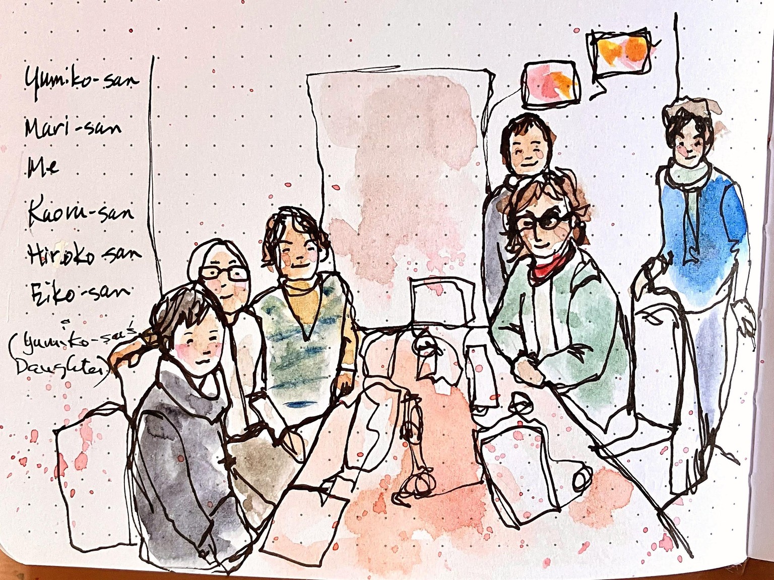 No Effort People Sketches - image 5 - student project