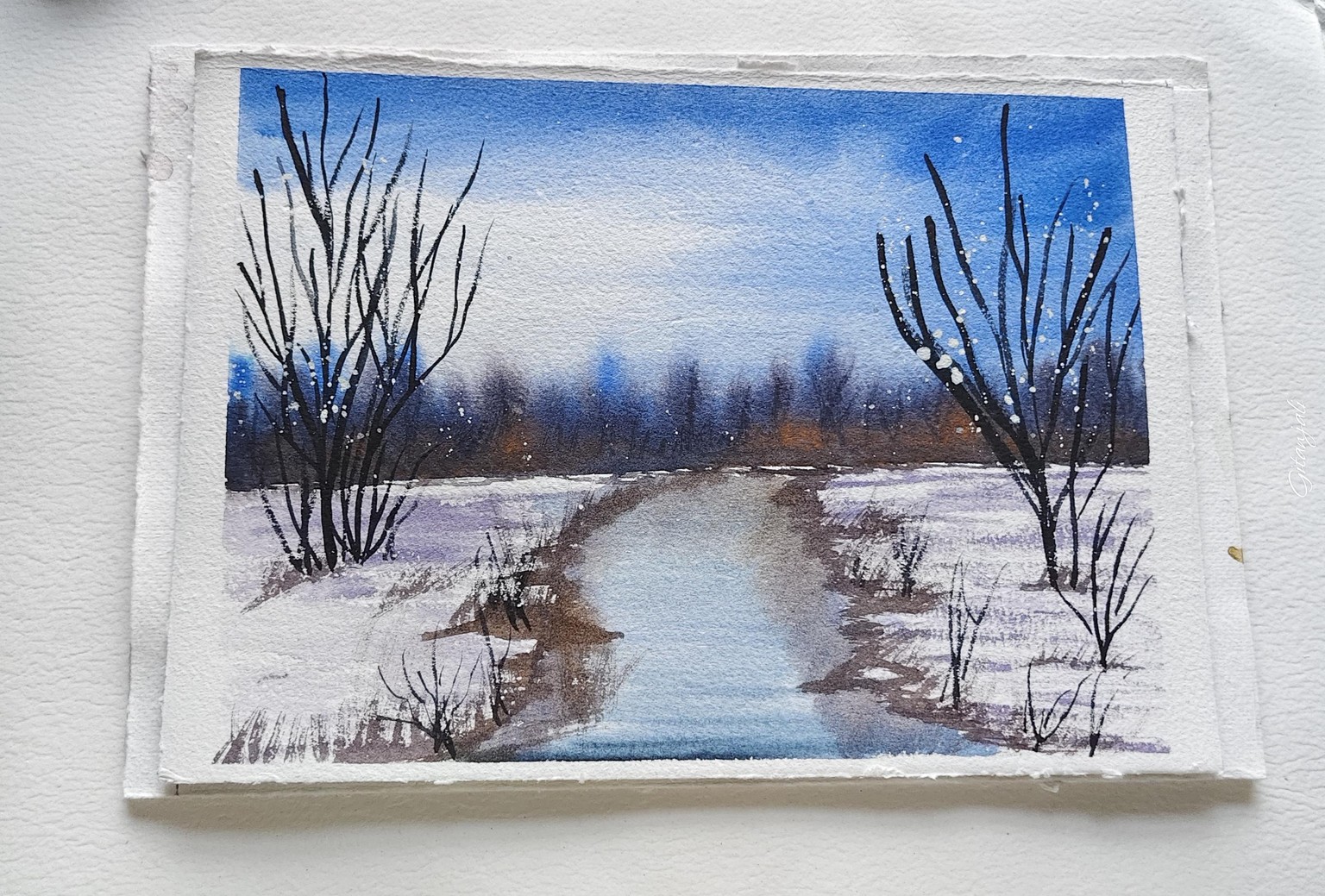 Seasons landscape - image 1 - student project