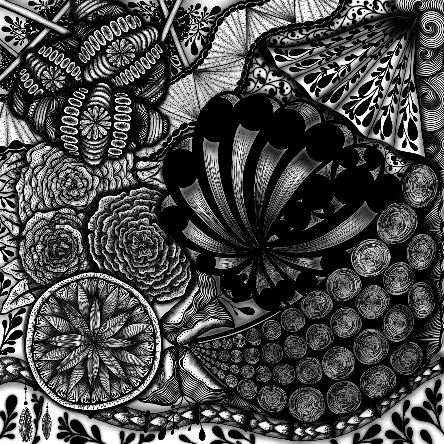 Zentangle Art - image 1 - student project