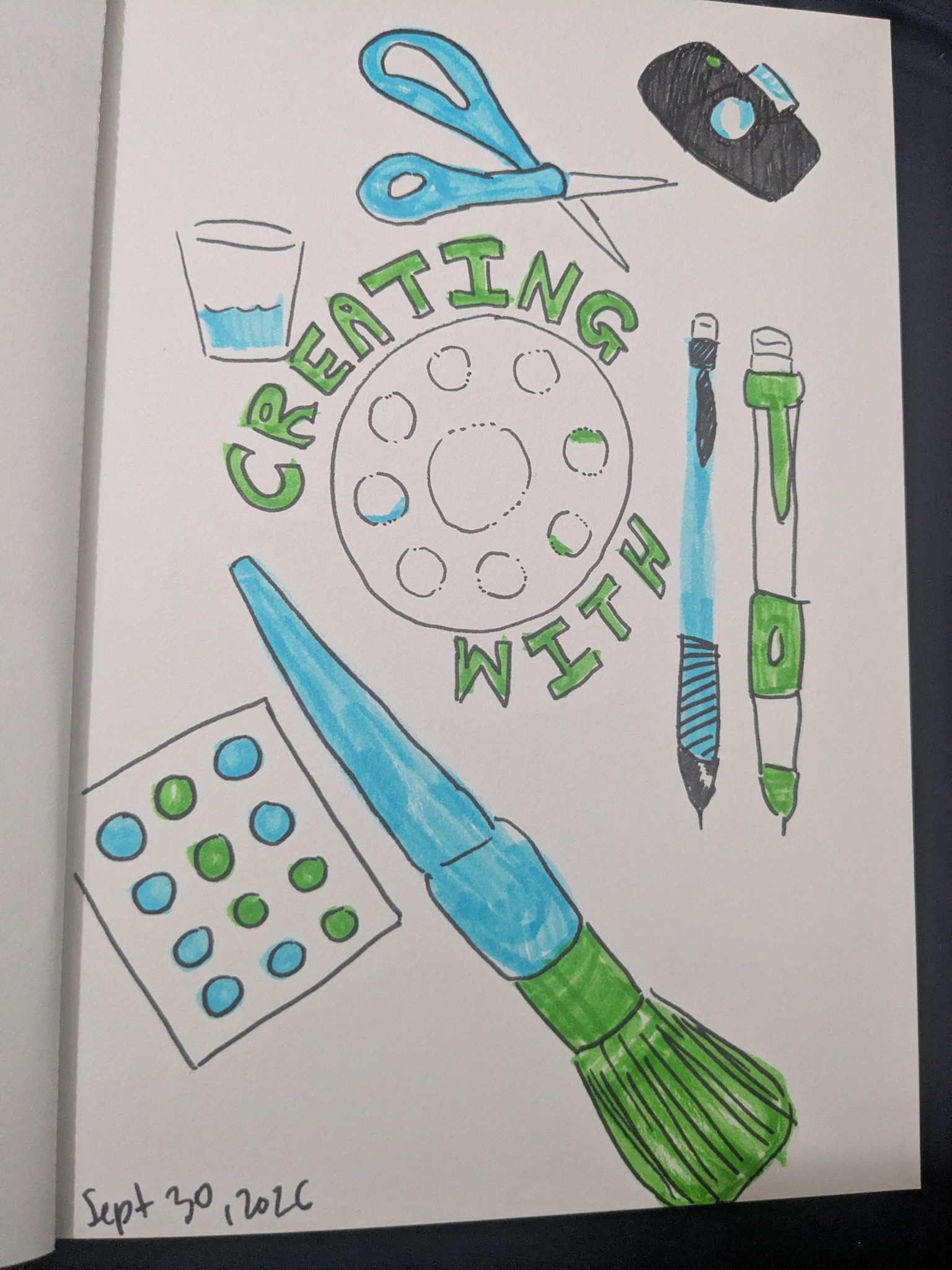 14 Days of Doodles - image 3 - student project