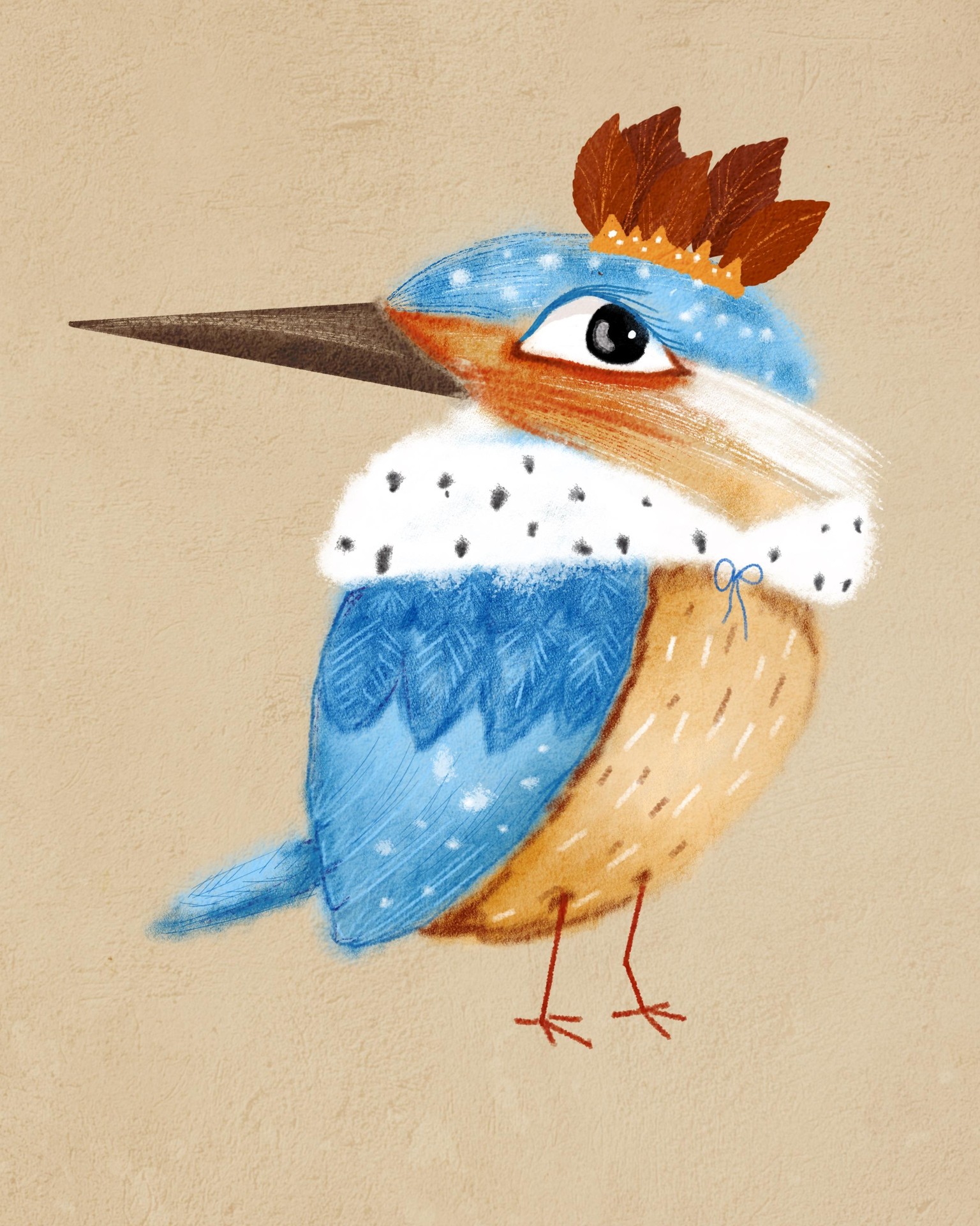 Stylized Kingfisher - image 1 - student project