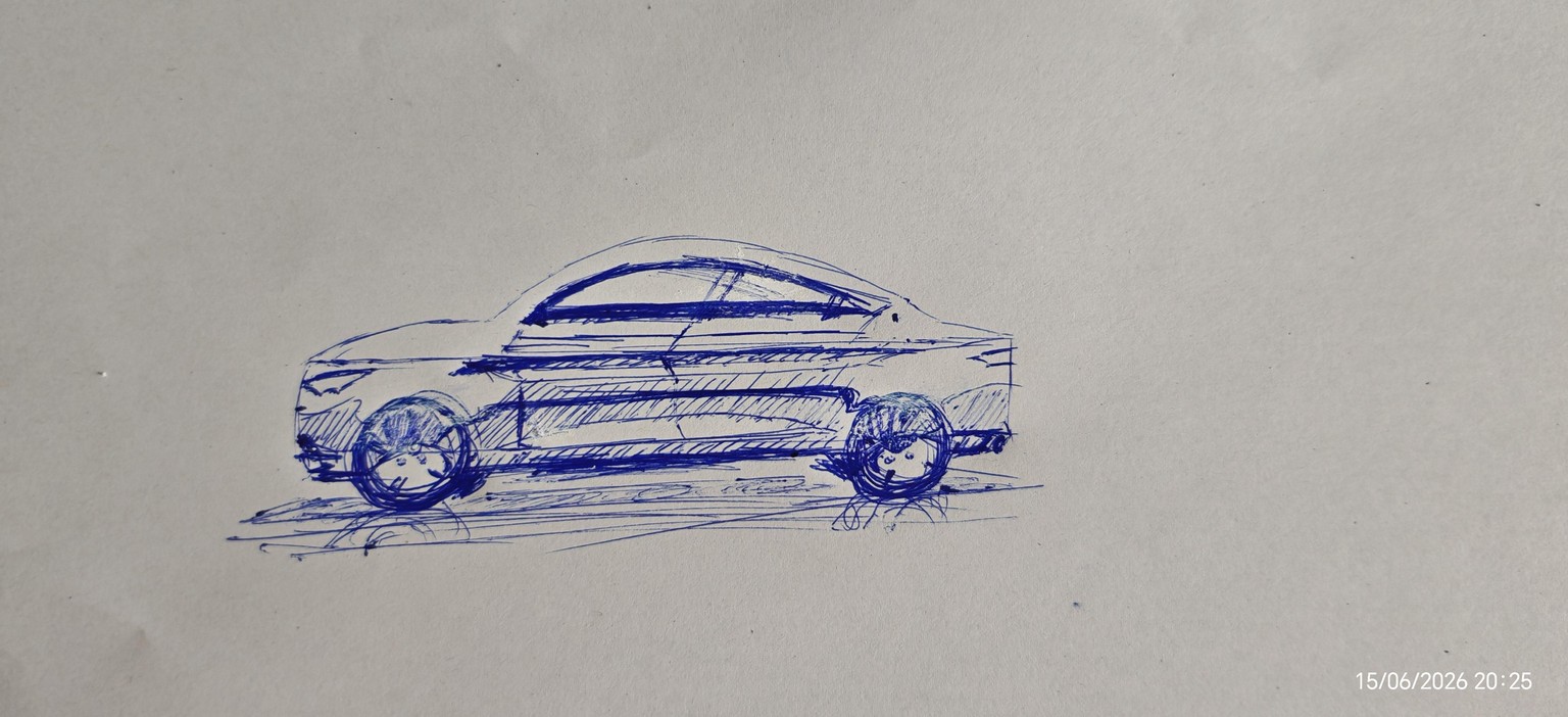 Car lateral view - image 1 - student project