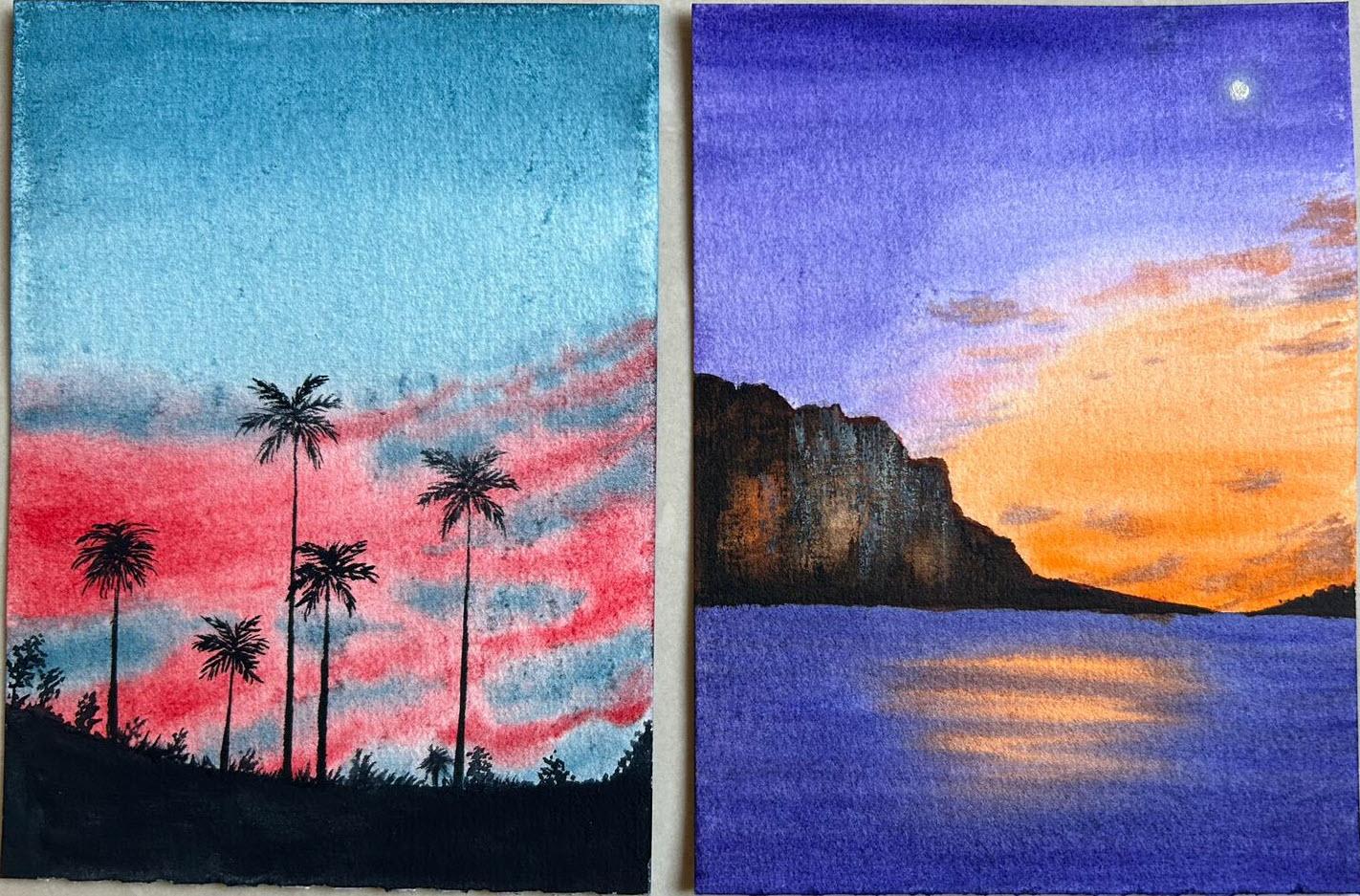 30 days of unwinding with watercolor challenge - image 6 - student project