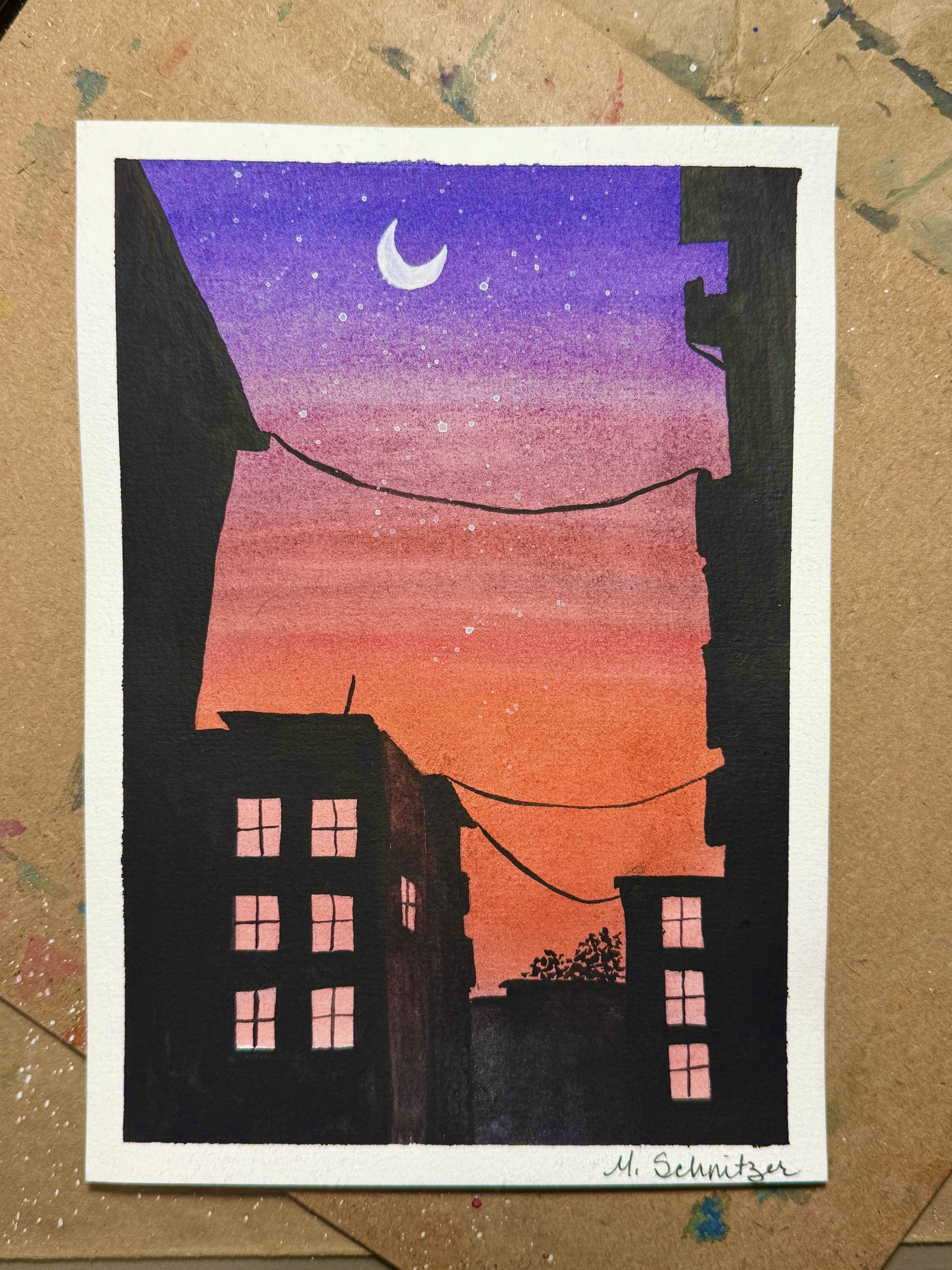 Night Sky in the City - image 1 - student project