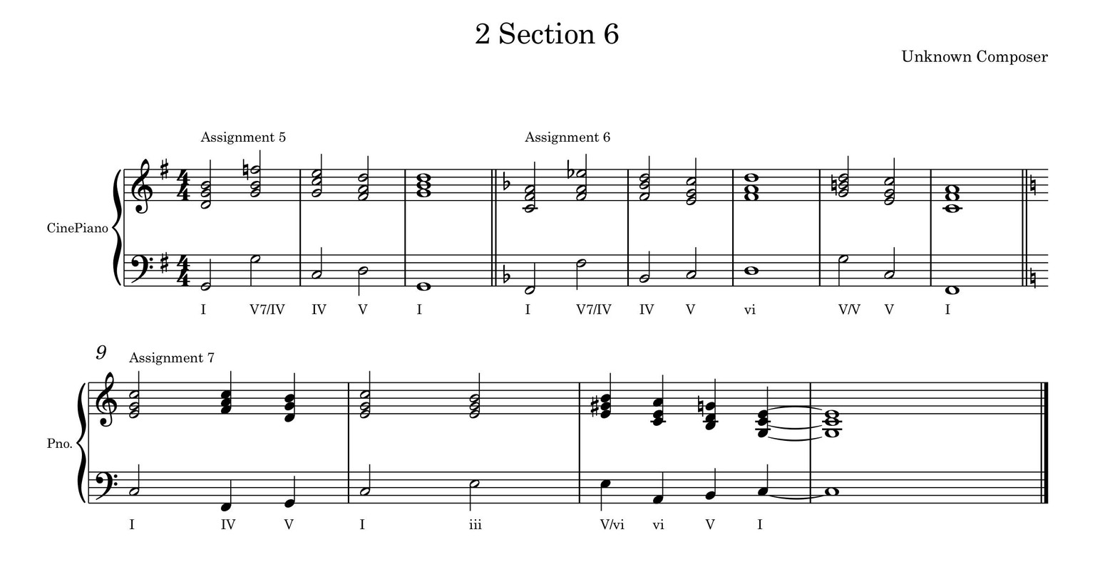 Music Composition 2 assignments - image 7 - student project