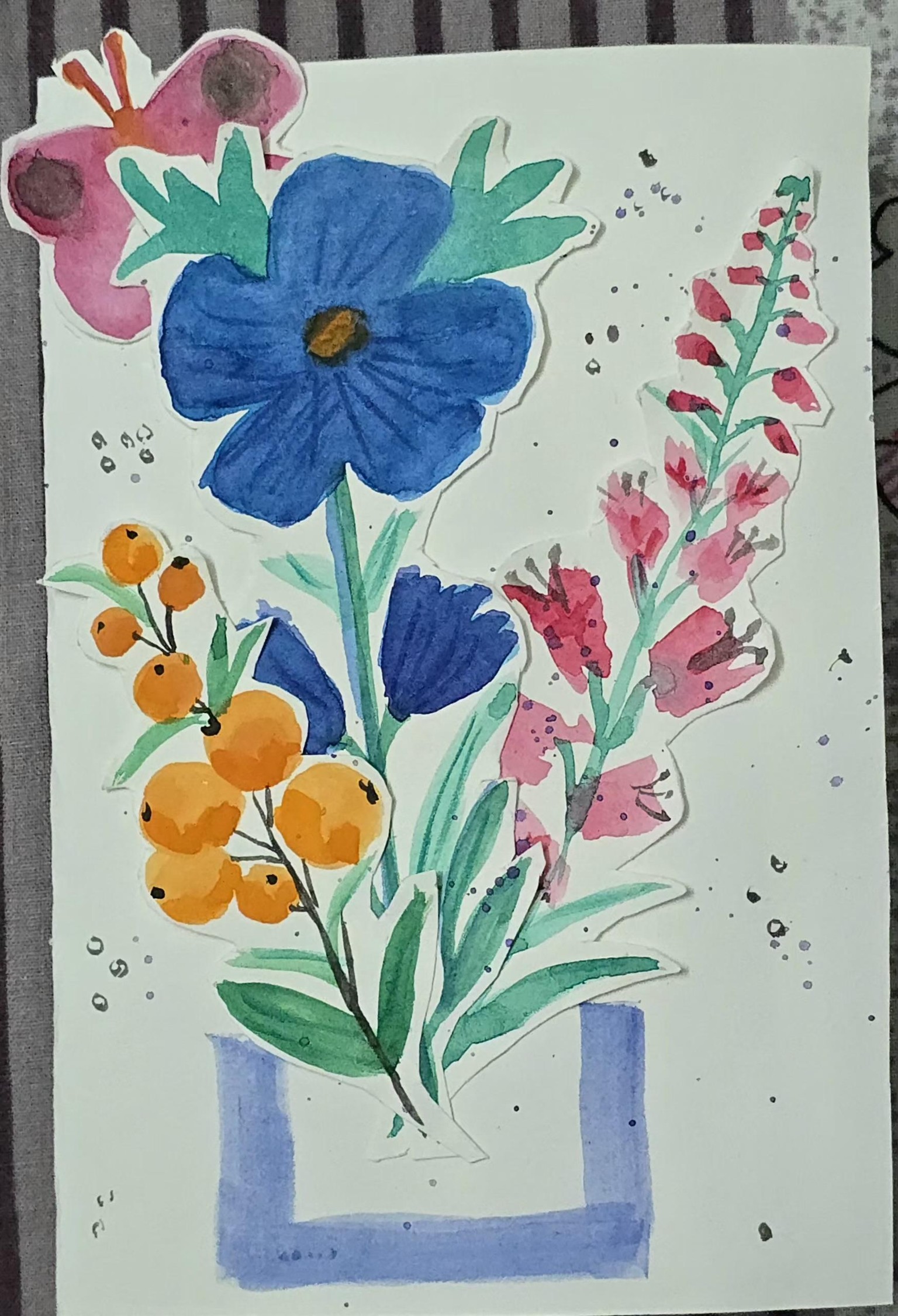 Wildflower cards - image 3 - student project