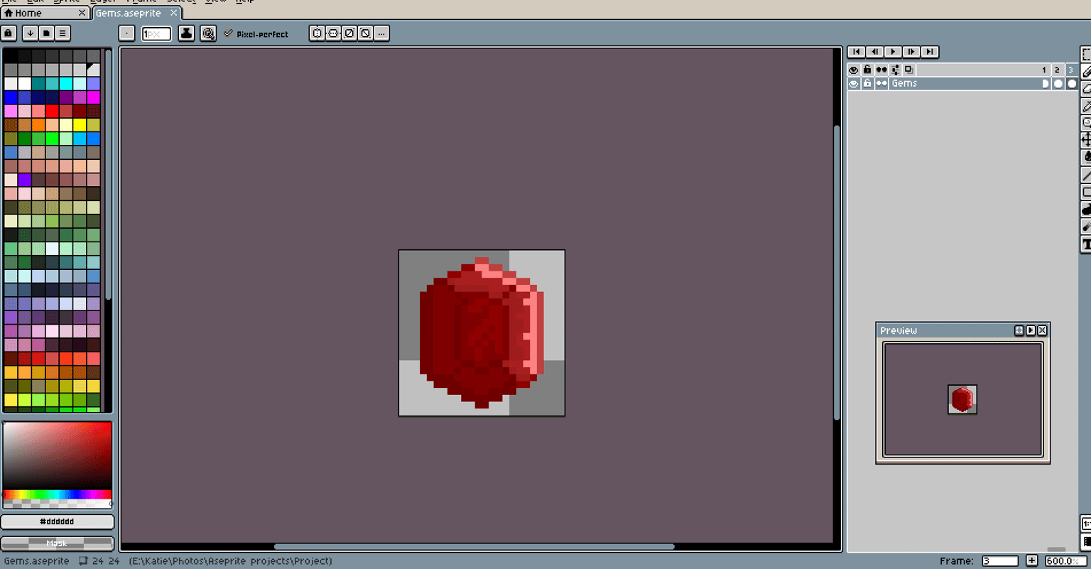 Pixel art game assets - image 2 - student project