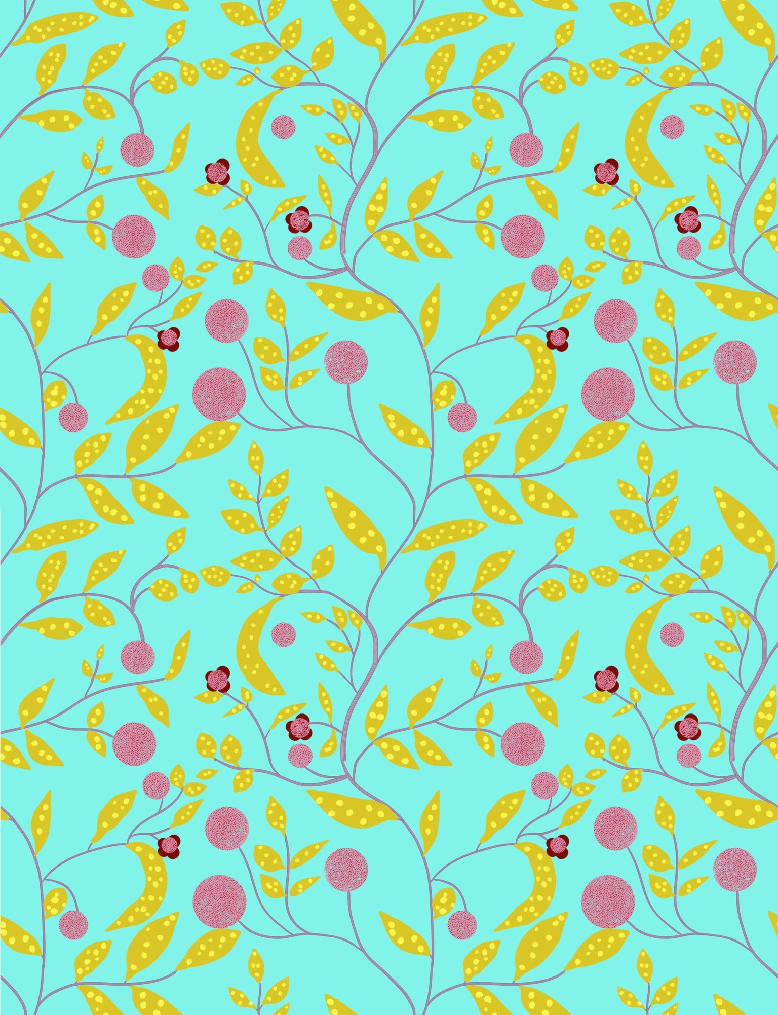 Flowery Pattern - image 1 - student project