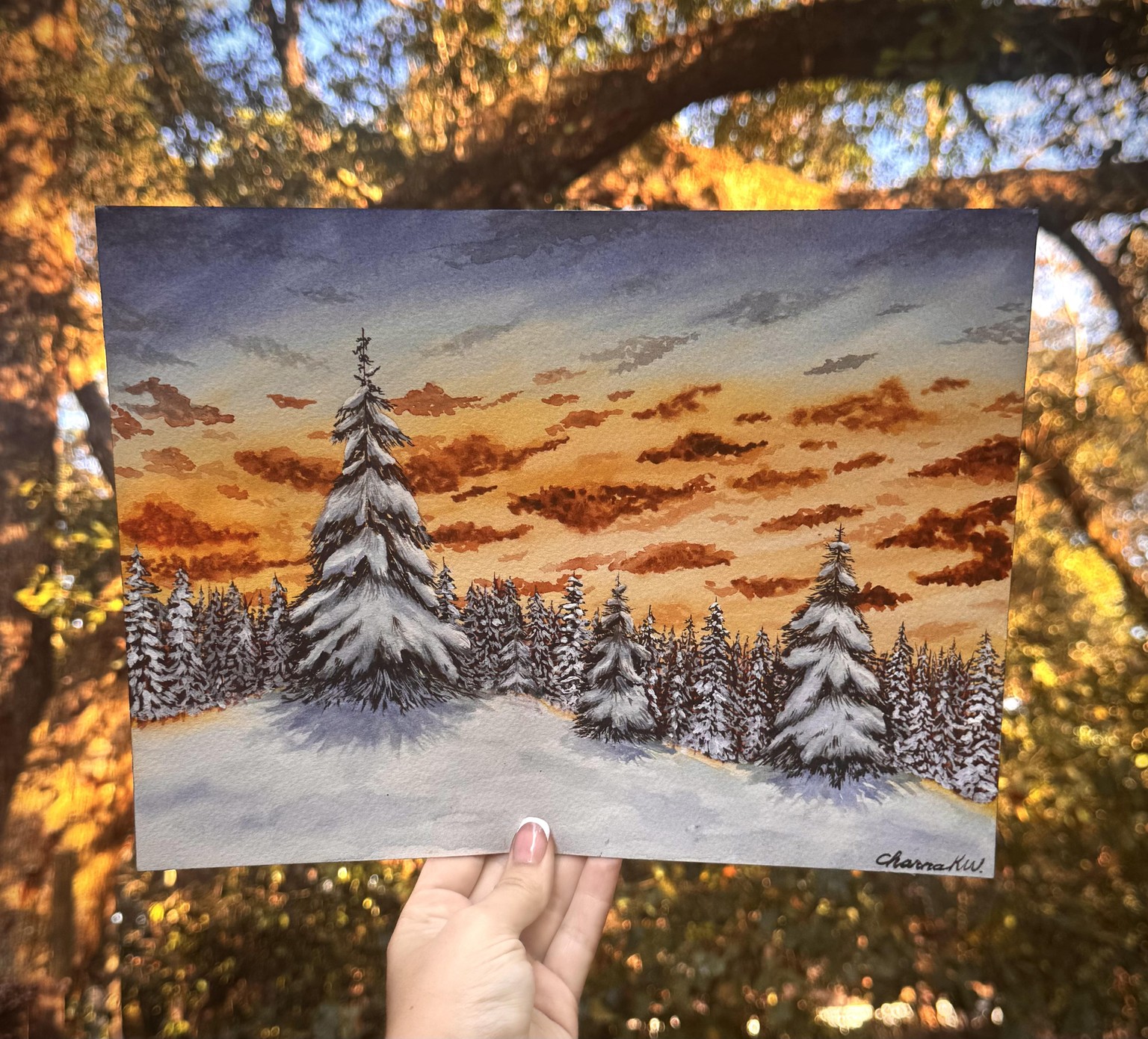 Snowscape - image 1 - student project