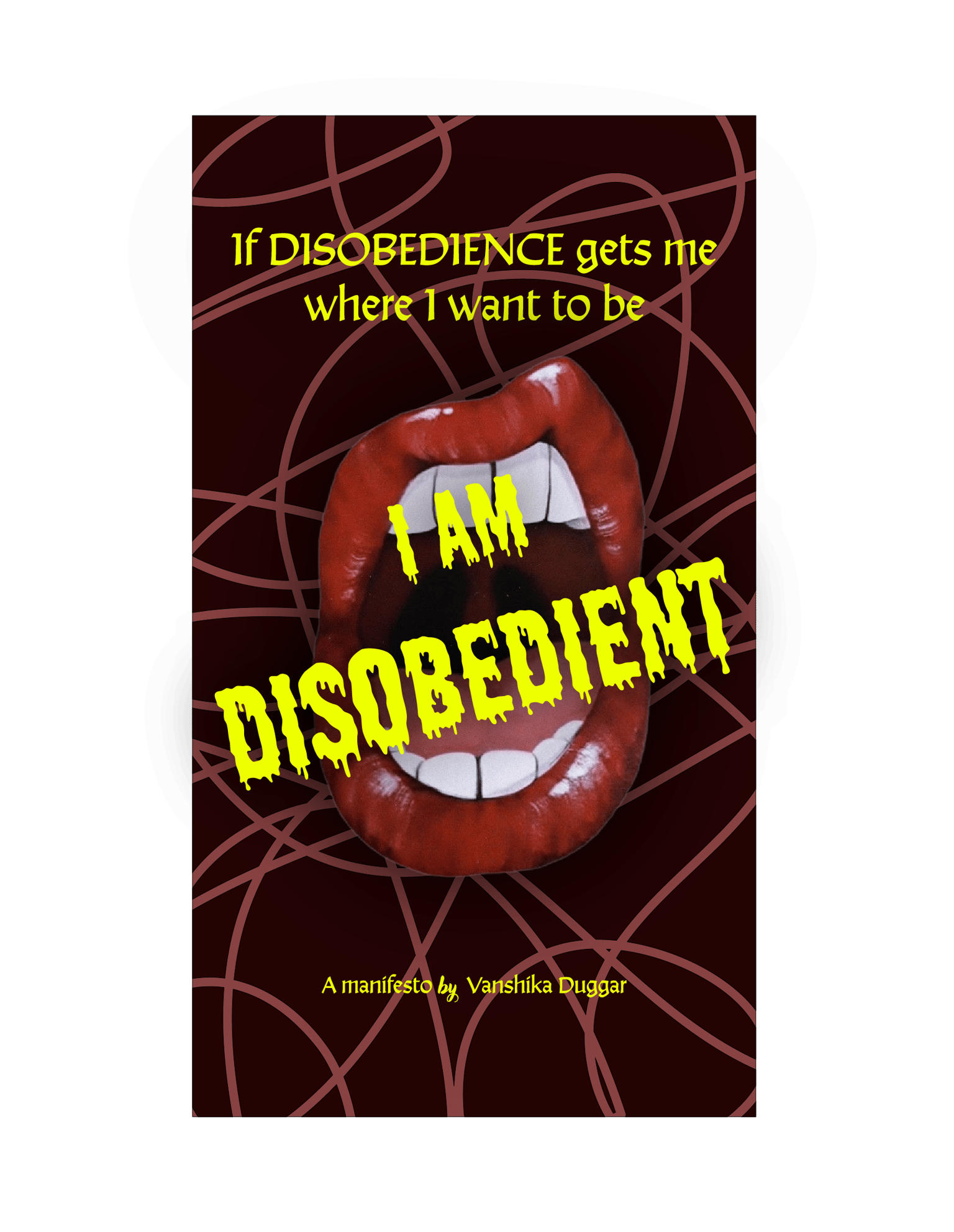 I AM DISOBEDIENT - image 1 - student project
