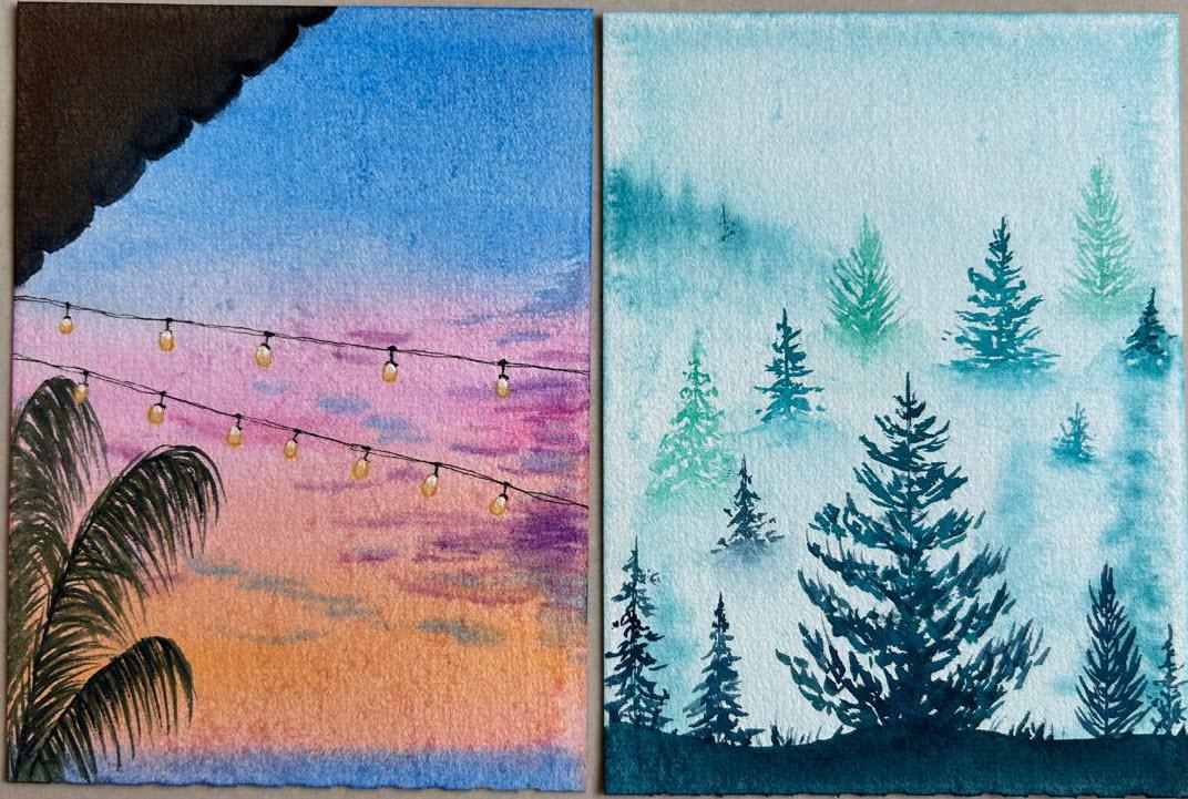 30 days of unwinding with watercolor challenge - image 12 - student project