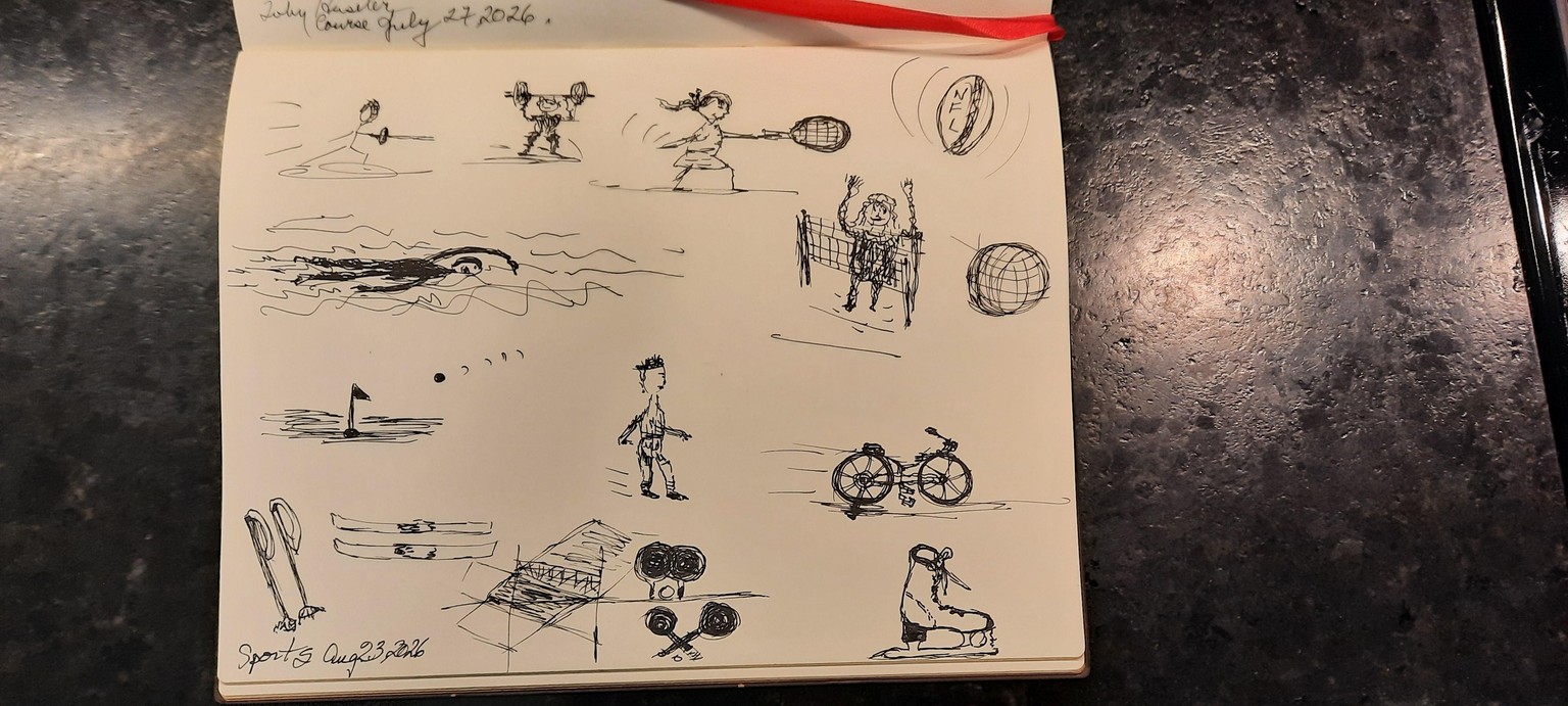 Doodle Sports: People & Equipment - image 4 - student project