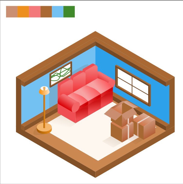 Room Scene - image 1 - student project